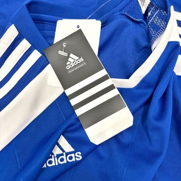 NWT Adidas Women's Climacool Regista 14 Size Small Soccer Jersey Cobalt Blue - Picture 10 of 13